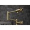 Kingston Brass Deck Mount Pot Filler, Brushed Brass KS4707DX - alternate 2